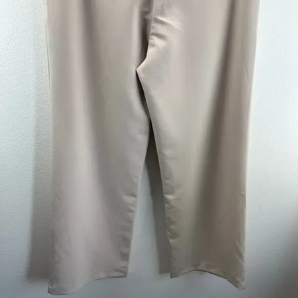 Abercrombie & Fitch Maternity Sloane Tailored Pants Oatmeal Cream 14L - Picture 6 of 16